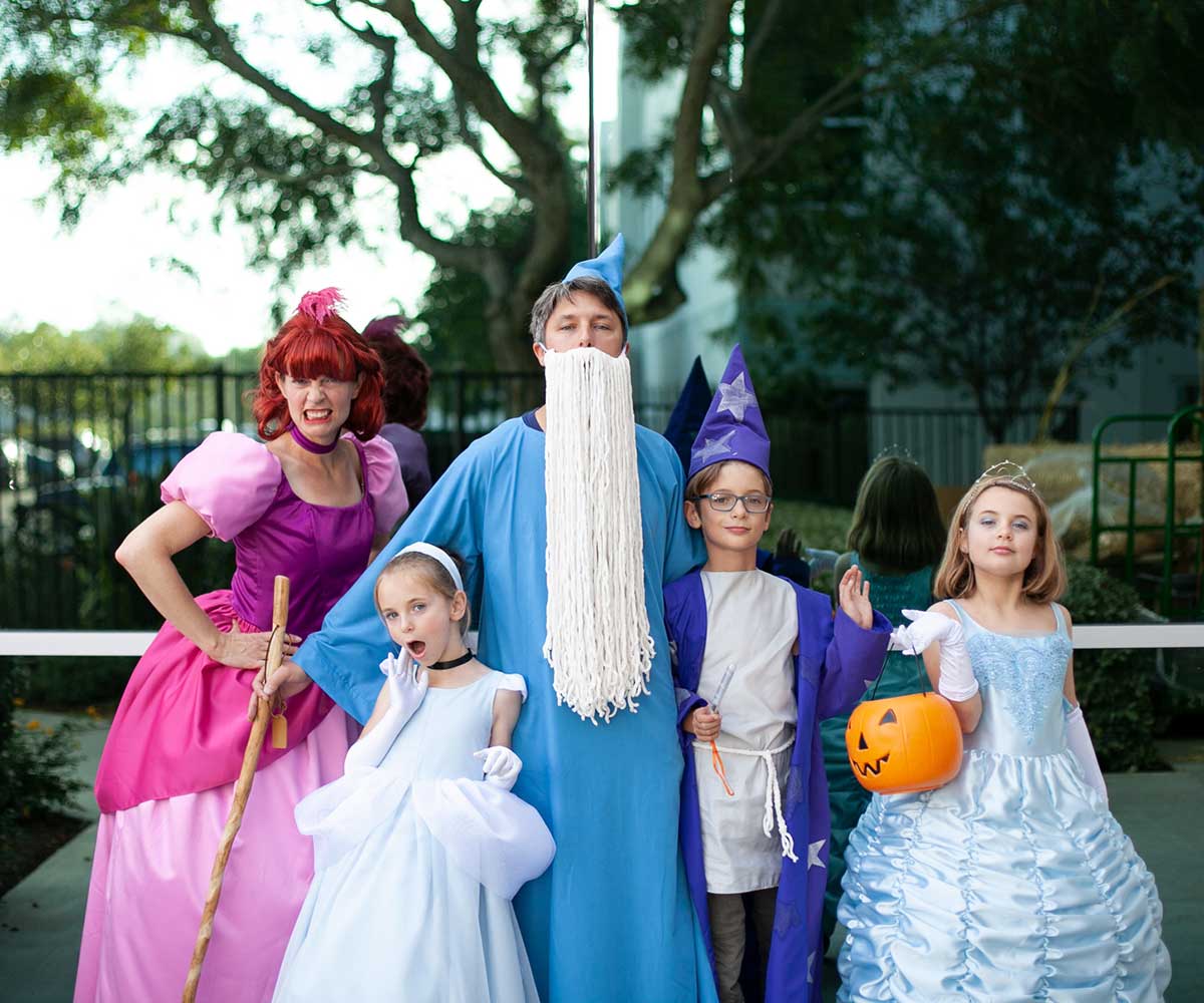 Family Cinderella costumes